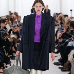 Purple Balenciaga SS17 Button Down